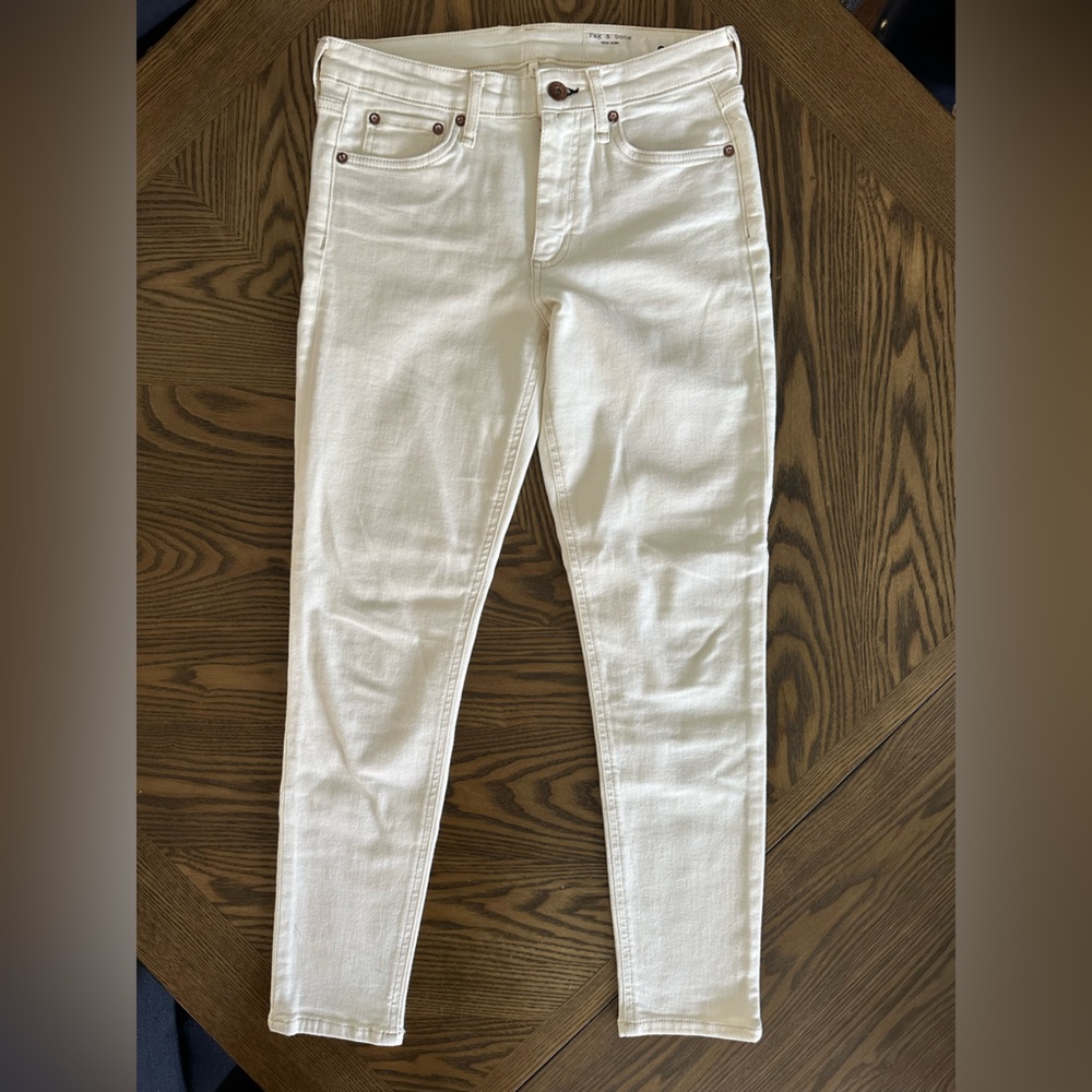Rag and Bone Jeans - Cream - Size 27